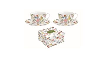 R2S.921GADR Porcelán eszpresszócsésze+alj