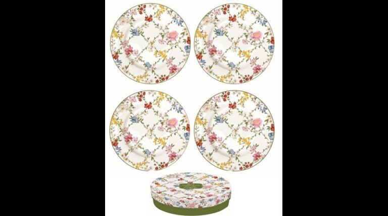 R2S.924GADR Porcelán desszerttányérszett 4db-os