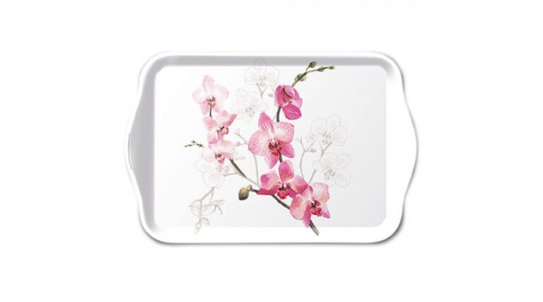 AMB.13717305 Orchid műanyag kistálca 13x21cm