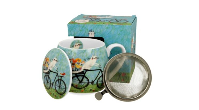 D.G.34516 Porcelánbögre tetővel