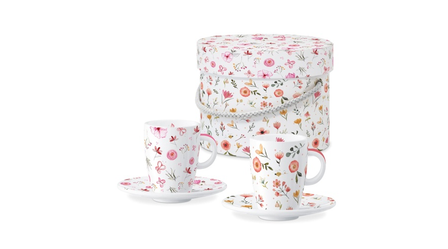 PPD.162900775 Porcelán eszpresszócsésze+alj 75ml