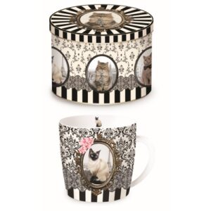 R2S.217CATC Porcelánbögre fémdobozban 250ml