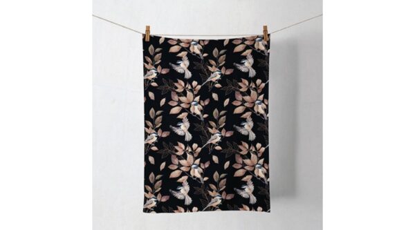 AMB.17817790 Lovely chickadee black konyharuha 50x70cm