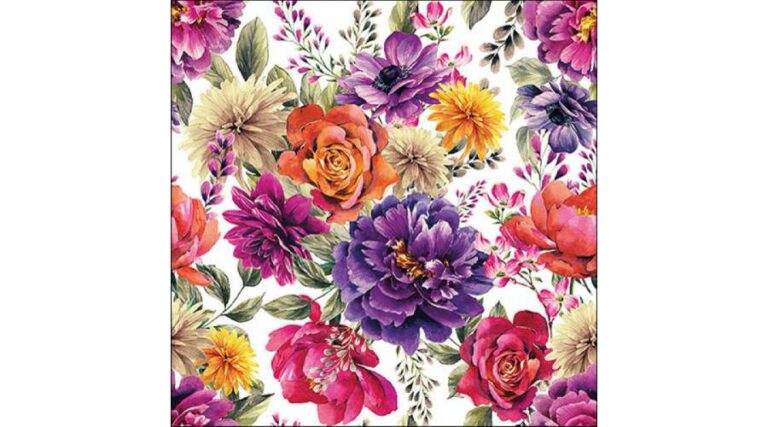 AMB.13317450 Anne white papírszalvéta 33x33cm