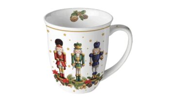 AMB.38418090 Bearded nutcracker Porcelánbögre 0