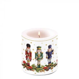 AMB.39218090 Bearded nutcracker átvilágítós gyertya 8x7