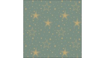 AMB.33316732 Night sky gold/sage papírszalvéta 33x33cm