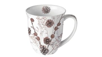 AMB.18417835 Pine Cones porcelánbögre 0