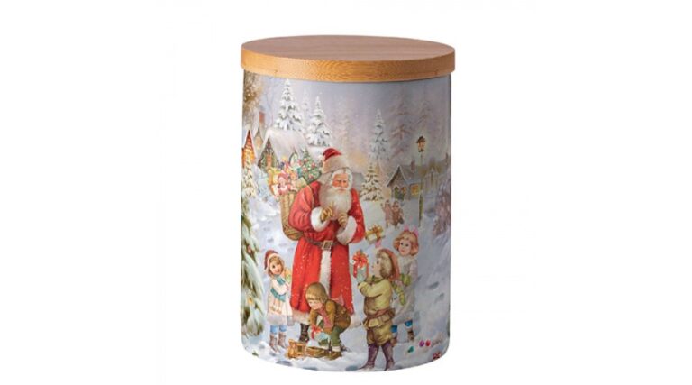 AMB.37517970 Santa bringing presents porcelán konyhai tároló 13