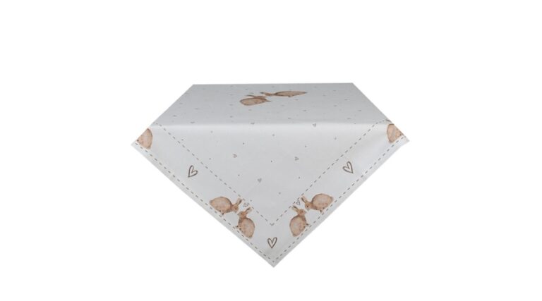 CLEEF.BSLC01 Asztalterítő 100x100cm 100% pamut