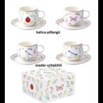 R2S.1371FGAR Porcelán eszpresszócsésze+alj 2 személyes