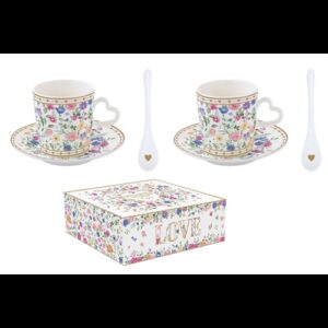 R2S.3107MAMO Porcelán eszpreszócsésze+alj