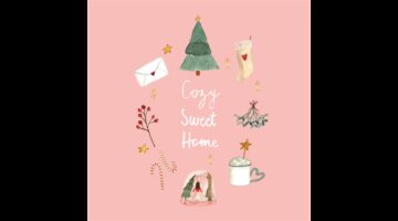 PPD.C333002801 Cozy Home papírszalvéta 33x33cm