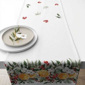 AMB.36619935 Winter Oranges asztali futó 40x150cm