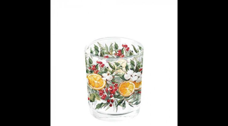 AMB.37319935 Winter Oranges üveg mécsestartó 5