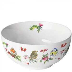 AMB.34819955 Birds in Winter porcelántál 6