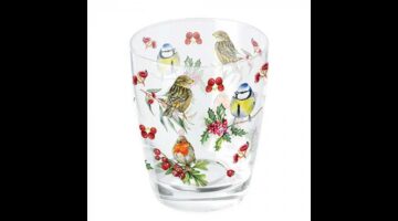 AMB.34319955 Birds in Winter üvegpohár 0
