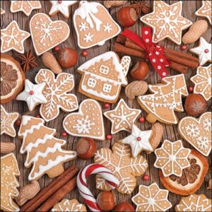 AMB.33319960 Flavoured cookies papírszalvéta 33x33cm