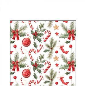 AMB.32520290 Christmas Elements papírszalvéta 25x25cm