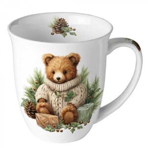 AMB.38420110 Cuddle bear porcelánbögre 0