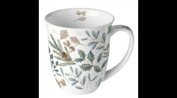 AMB.38419040 Collection of leaves porcelánbögre 0