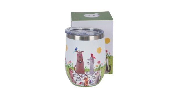 D.G.73379 Rozsdamentes acél hőtartó pohár 330ml