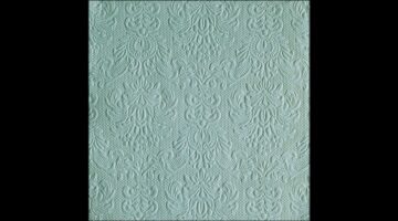 AMB.14018067 Elegance light sage dombornyomott papírszalvéta 40x40cm