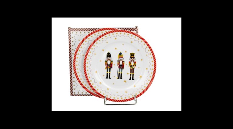 D.G.51322 Porcelán desszerttányér szett