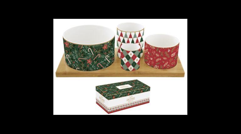 R2S.1468FACH Porcelán kínálótál 4 db-os szett:11