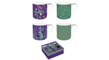 R2S.179IMPP Porcelán bögreszett 4 db-os