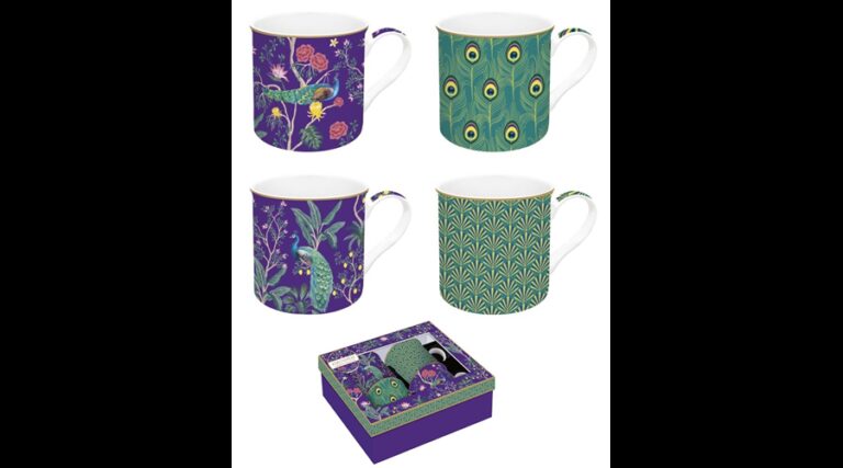 R2S.179IMPP Porcelán bögreszett 4 db-os