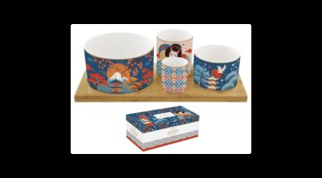 R2S.1468TOKY Porcelán kínálótál 4 db-os szett:11