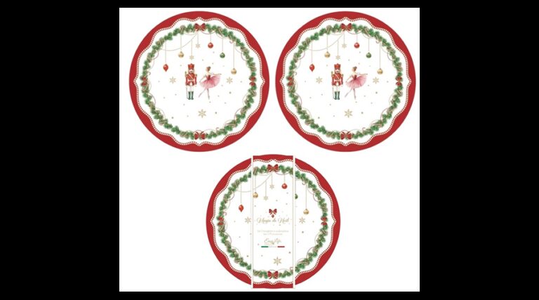 R2S.575MNOE Műanyag tányéralátét kerek