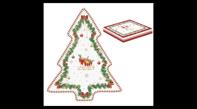 R2S.1481MNOE Porcelán fenyőtálca 20