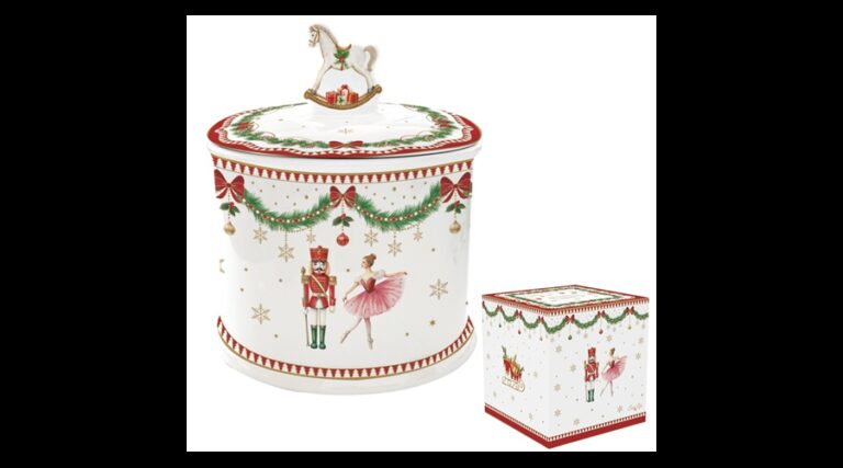 R2S.1334MNOE Porcelán keksztároló 14x16