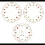 R2S.575CEVE Műanyag tányéralátét kerek