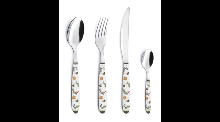 R2S.2273WHIF Rozsdamentes kiskanál műanyag dekorborítású nyéllel