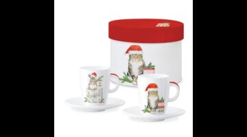 PPD.362902850 Porcelán eszpresszócsésze+alj 75ml