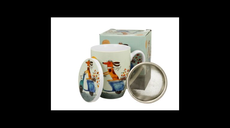 D.G.53845 Porcelánbögre tetővel