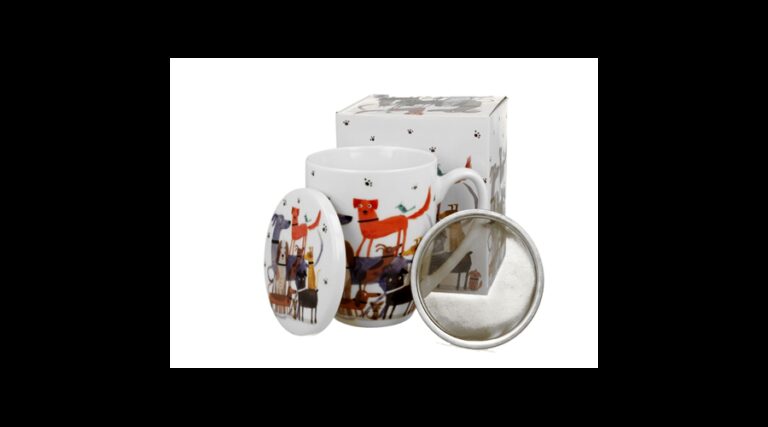 D.G.53920 Porcelánbögre tetővel