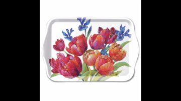 AMB.13719310 Tulips of joy műanyag kistálca 13x21cm