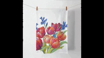 AMB.17819310 Tulips of joy konyharuha 50x70cm