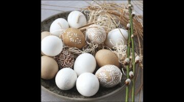 AMB.23319370 Eggs in bowl papírszalvéta 33x33cm