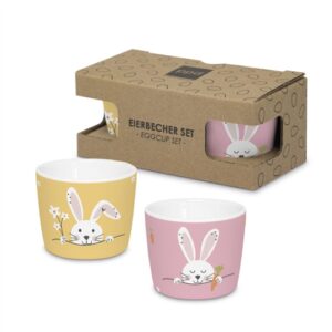 PPD.262402948 Porcelán tojástartó 2db-os szett dobozban 5