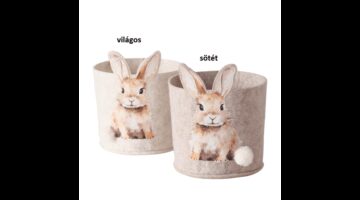 B.G.2057161 Textilkosár nyuszis