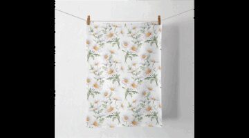 AMB.17819545 Beautiful daisies white konyharuha 50x70cm