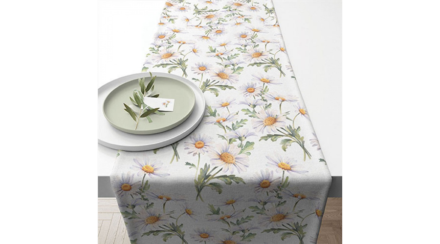 AMB.16619545 Beautiful daisies white asztali futó 40x150cm