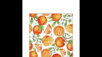 AMB.12519515 Juicy oranges papírszalvéta 25x25cm