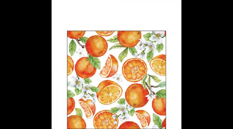 AMB.12519515 Juicy oranges papírszalvéta 25x25cm