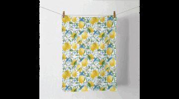 AMB.17819660 Mediterranean lemons konyharuha 50x70cm